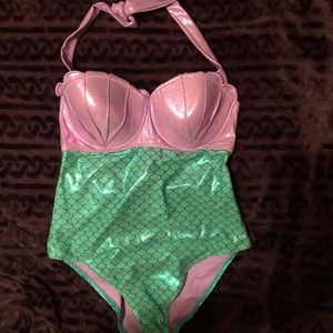 New with tags Disney Little Mermaid one piece